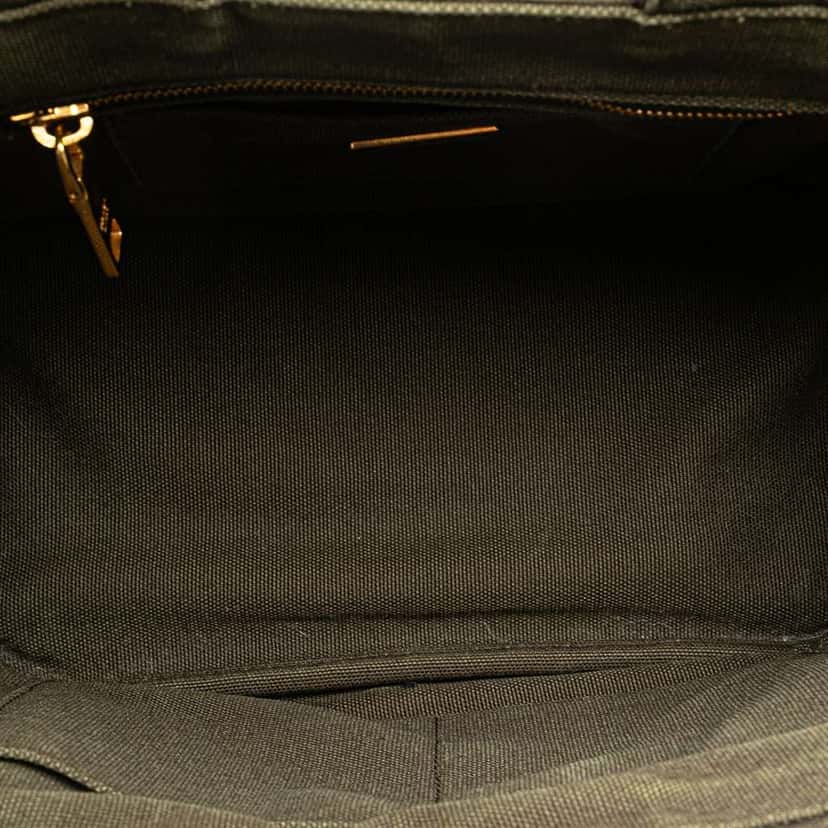 Prada Small Canvas Canapa Bijoux Satchel Brown Canvas Good condition - Model View