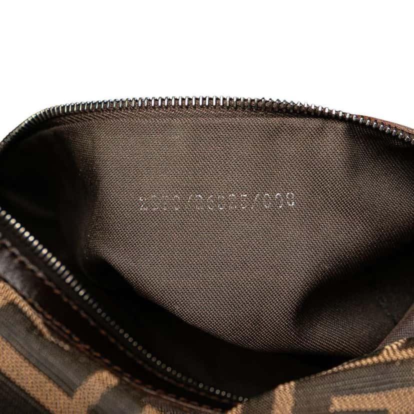 Fendi Zucca Canvas Mamma Forever Brown Canvas Fair condition - Box View
