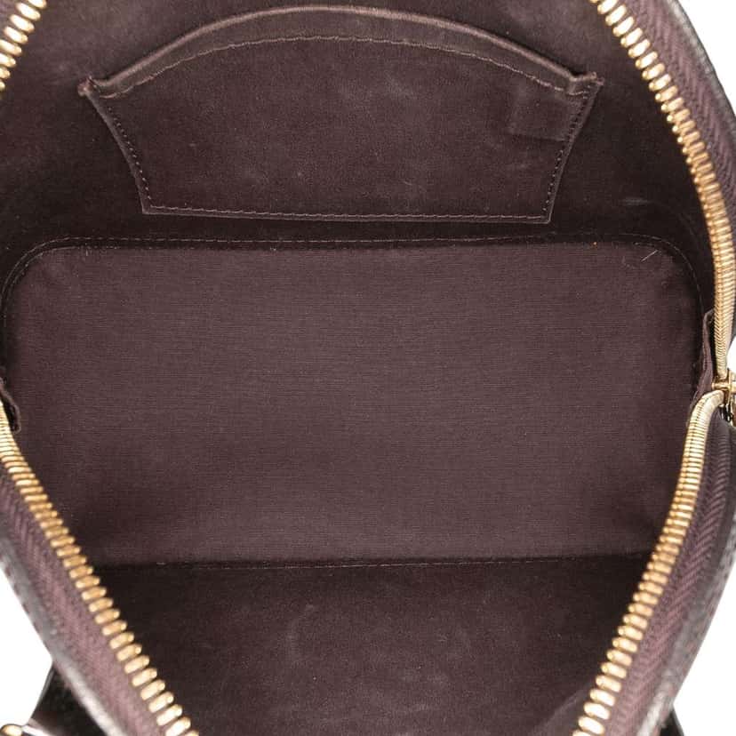 Louis Vuitton Monogram Vernis Alma BB Purple Leather Good condition - Model View