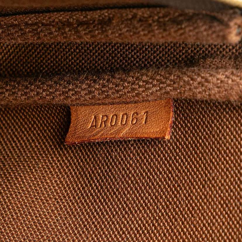 Louis Vuitton Stephen Sprouse Monogram Graffiti Pochette Accessoires Brown Canvas Good condition - Box View