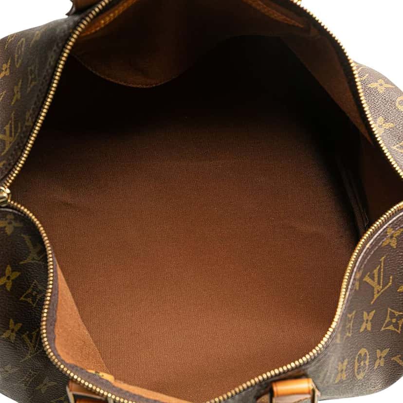 Louis Vuitton Monogram Speedy 40 Brown Fair condition - Model View