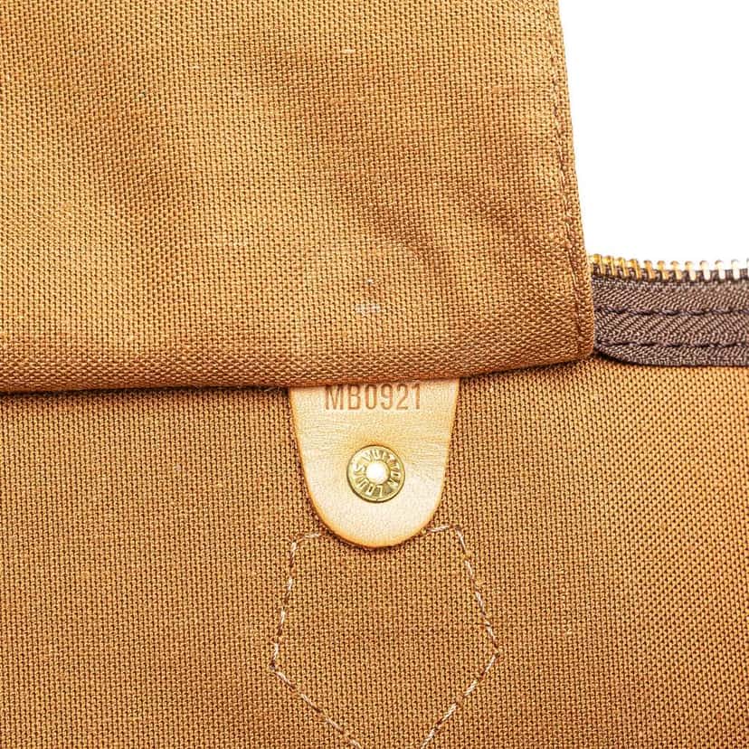 Louis Vuitton Monogram Speedy 40 Brown Fair condition - Box View