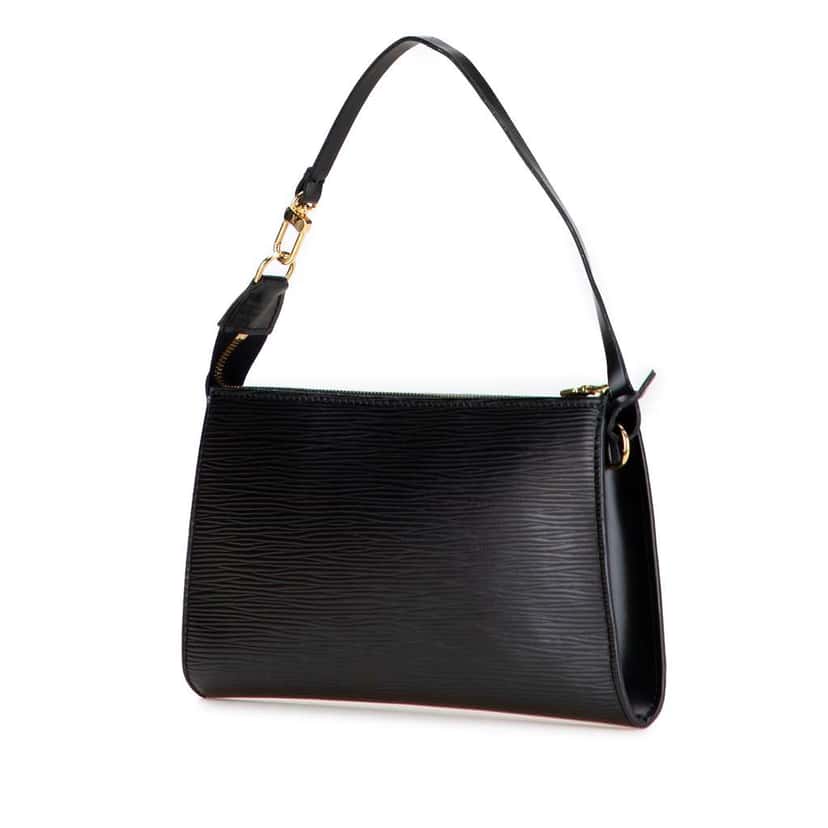 Louis Vuitton Epi Pochette Accessoires Black Leather Good condition - Back View