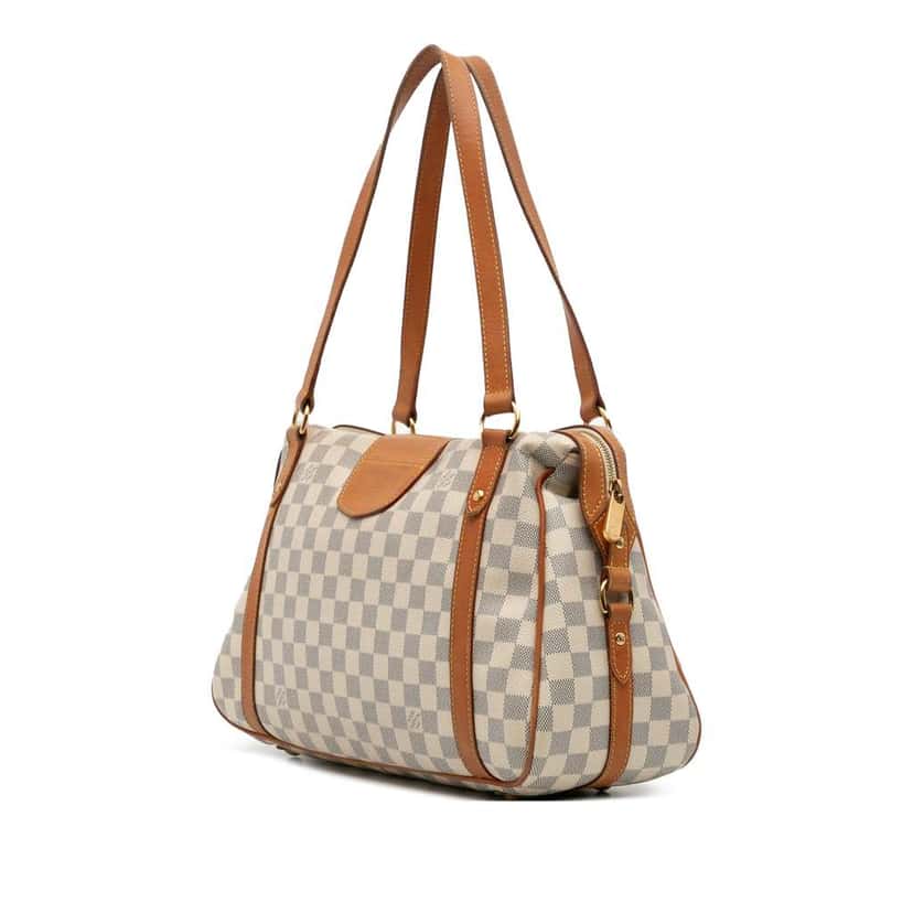 Louis Vuitton Damier Azur Stresa PM White Good condition - Back View