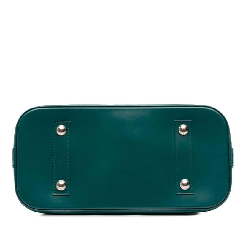 Louis Vuitton Epi Alma PM Blue Leather Good condition - Inside View