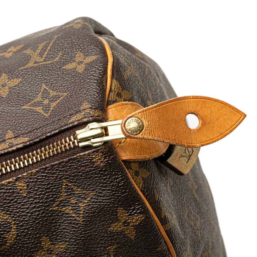 Louis Vuitton Monogram Speedy 30 Brown Canvas Good condition - Box View