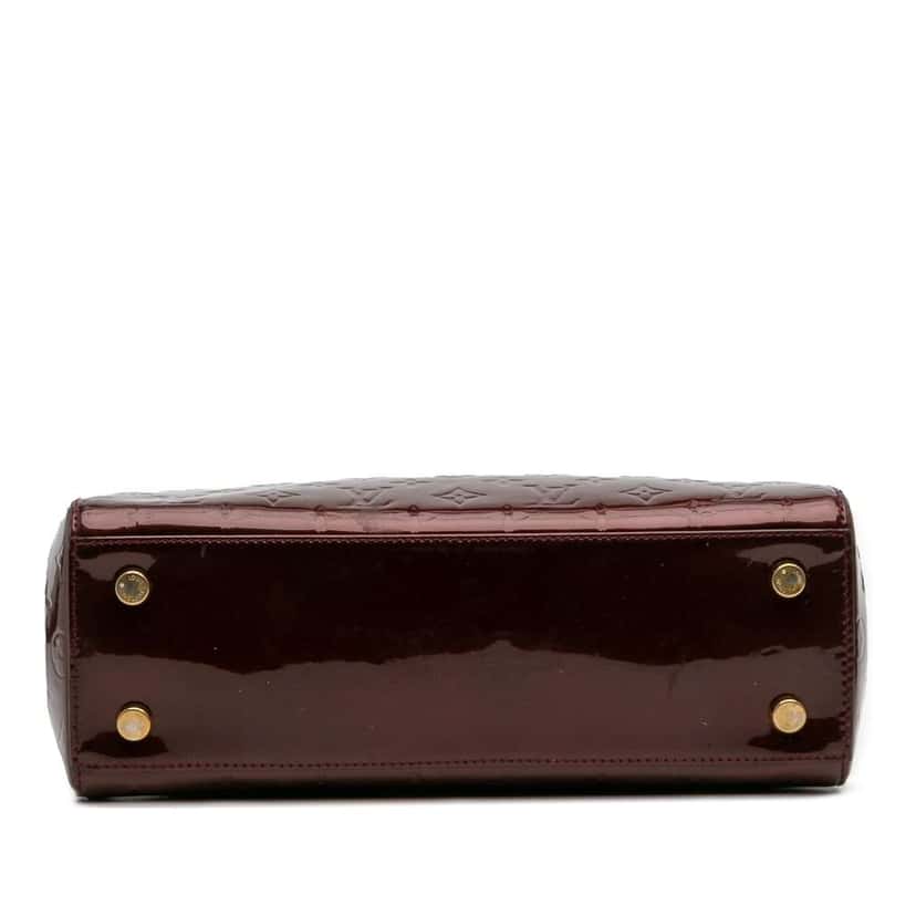 Louis Vuitton Monogram Vernis Brea MM Red Leather Good condition - Inside View