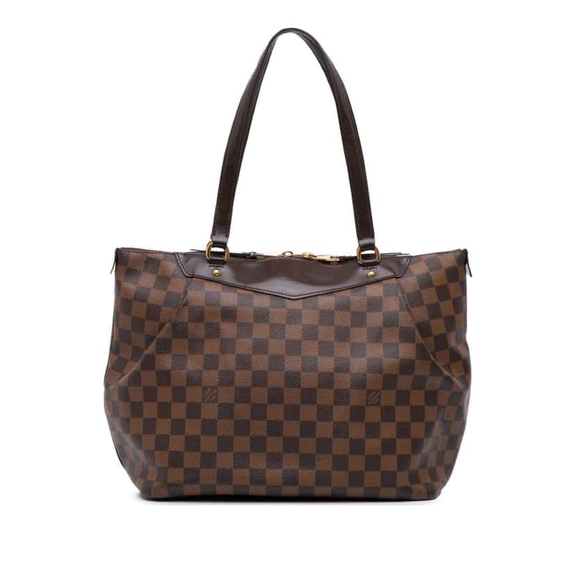 Louis Vuitton Damier Ebene Westminster PM Brown Canvas Good condition - Front View