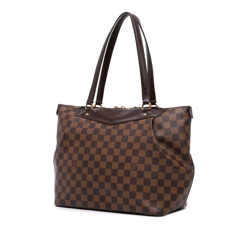 Louis Vuitton Damier Ebene Westminster PM Brown Canvas Good condition - Back View