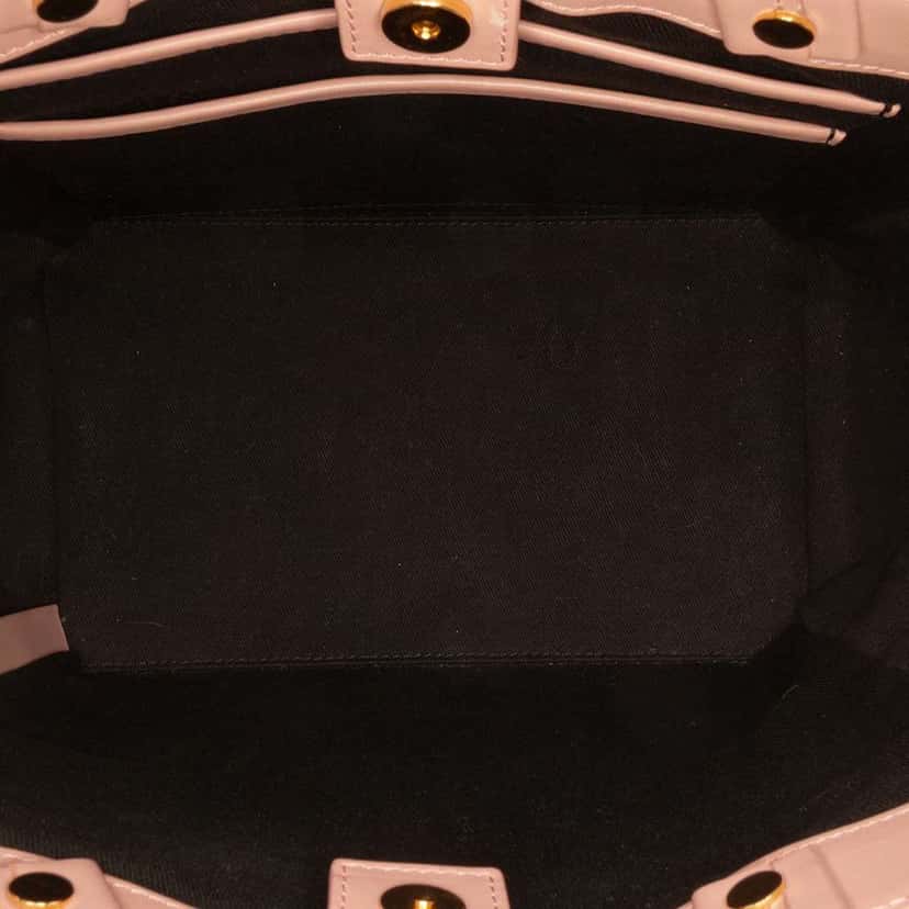 Tom Ford Mini Canvas T Screw Tote Brown Canvas Good condition - Model View