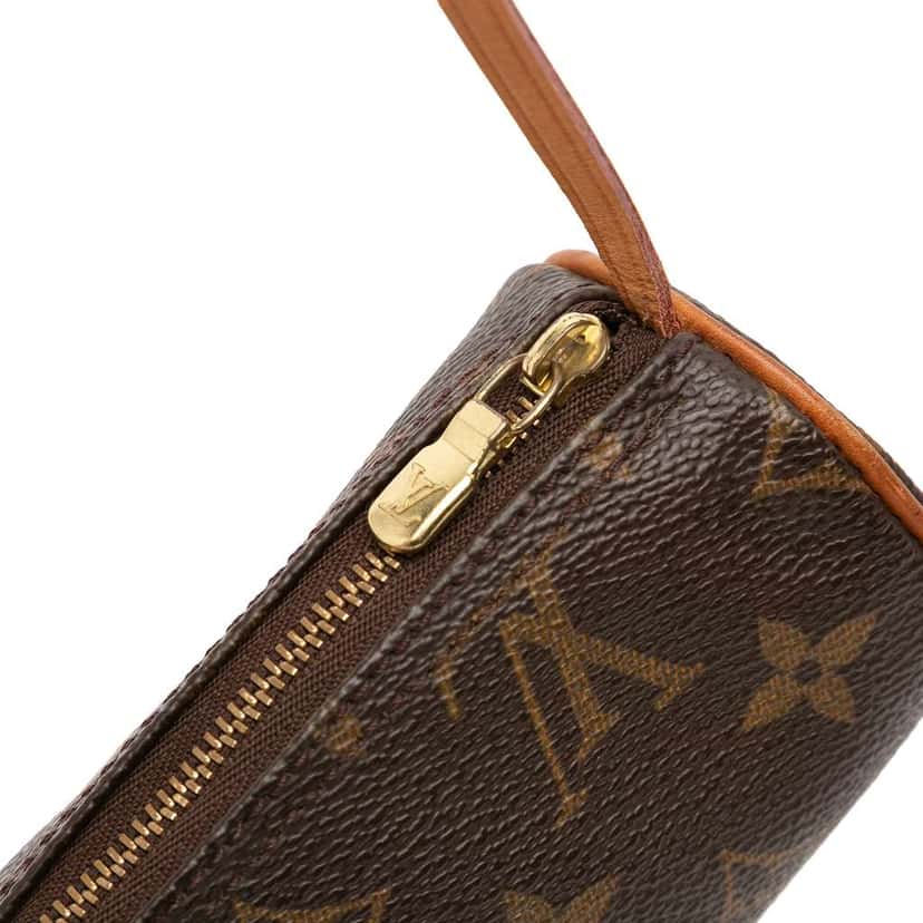 Louis Vuitton Monogram Papillon Pochette Brown Canvas Good condition - Box View