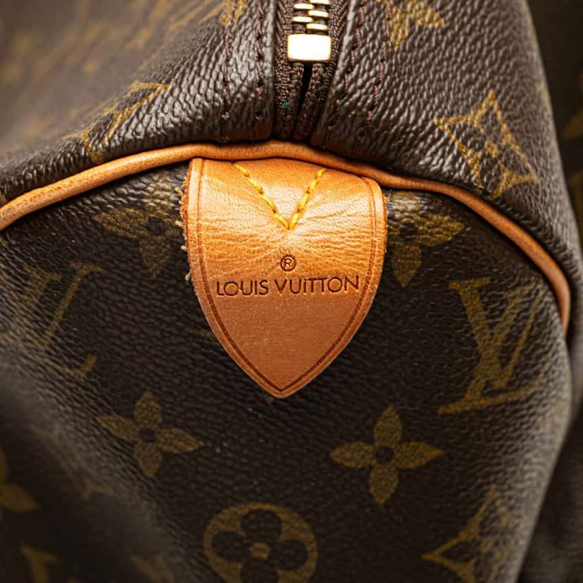 Louis Vuitton Monogram Speedy 40 Brown Good condition - Box View
