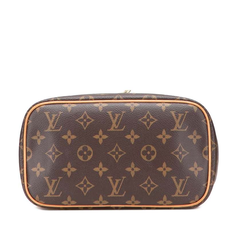 Louis Vuitton Monogram Nice BB Vanity Case Brown Canvas Fair condition - Inside View