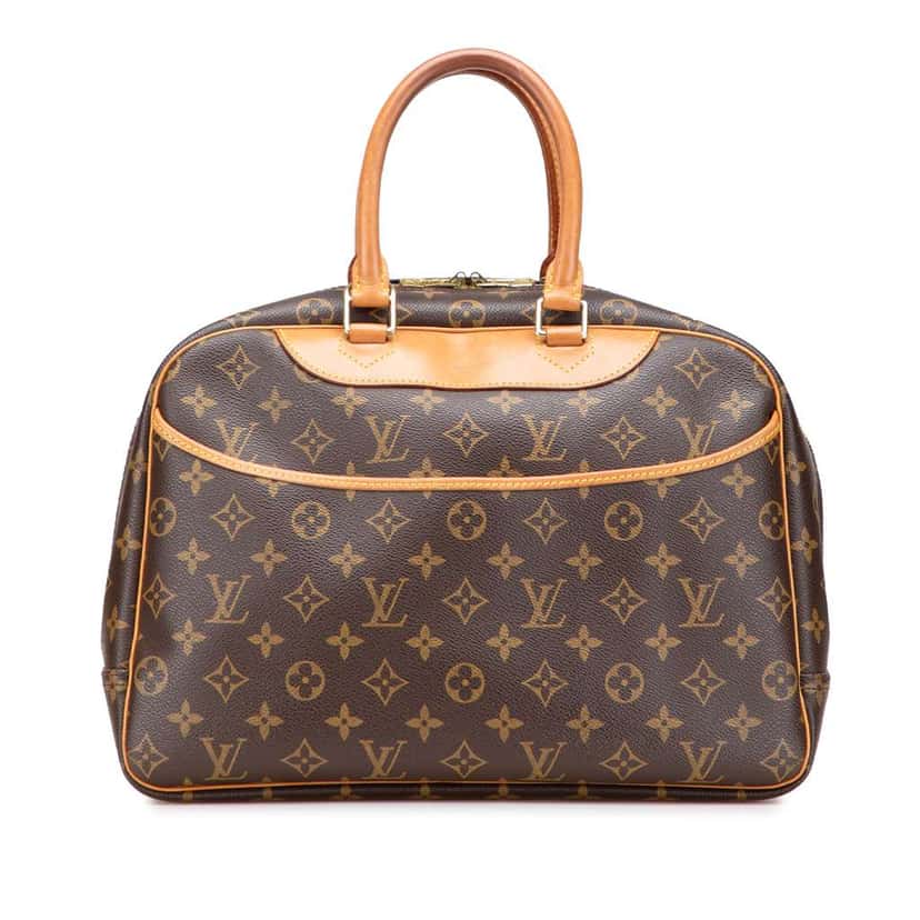 Louis Vuitton Monogram Deauville Brown Canvas Good condition - Front View