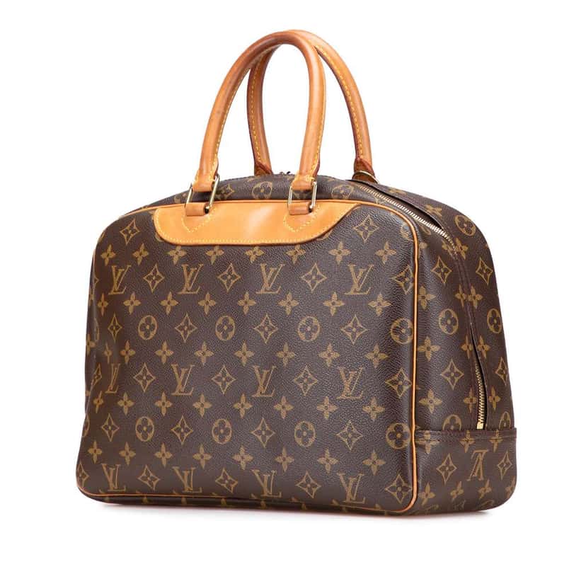 Louis Vuitton Monogram Deauville Brown Canvas Good condition - Back View