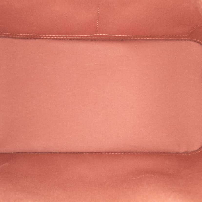 Louis Vuitton Monogram Vernis Alma PM Brown Leather Good condition - Model View