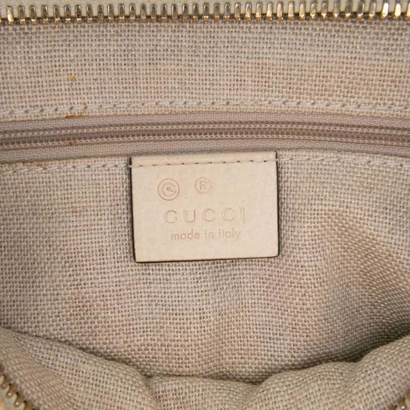 Gucci Small GG Canvas Bree Satchel Brown Canvas Good condition - Box View