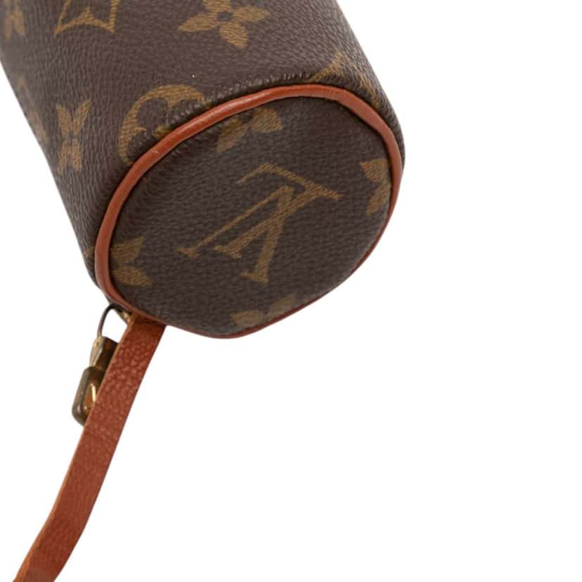 Louis Vuitton Monogram Papillon Pochette Brown Good condition - Box View