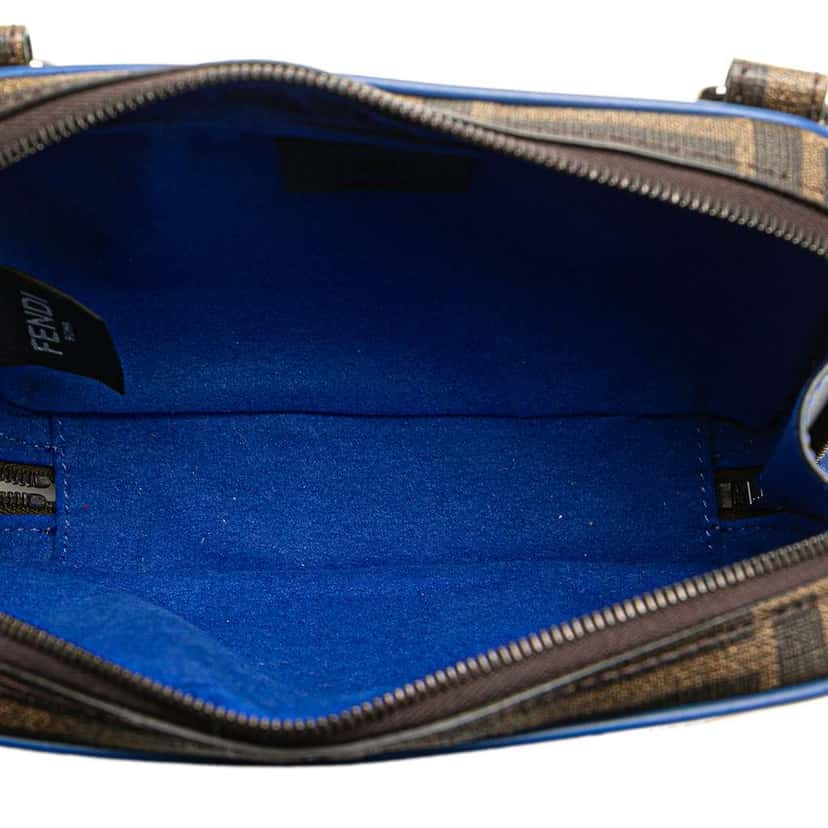 Fendi Zucca Coated Canvas Camera Bag Brown Canvas Good condition - Model View