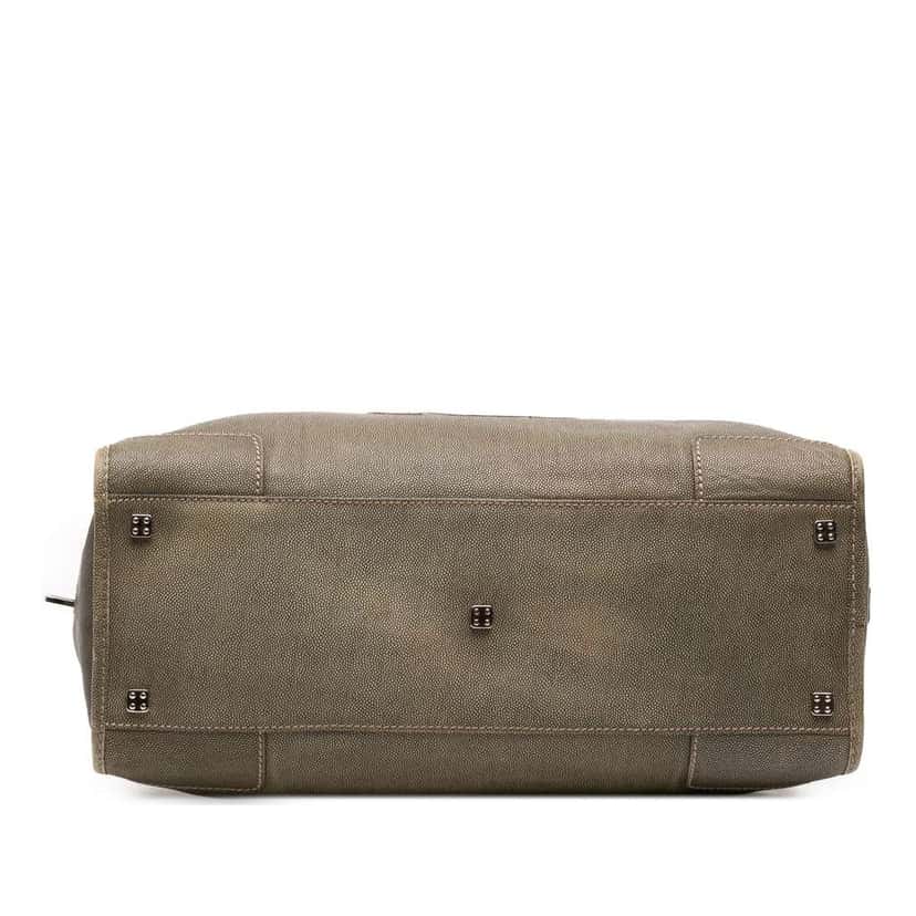 Loewe Grained Calfskin Amazona 36 Brown Leather Good condition - Inside View