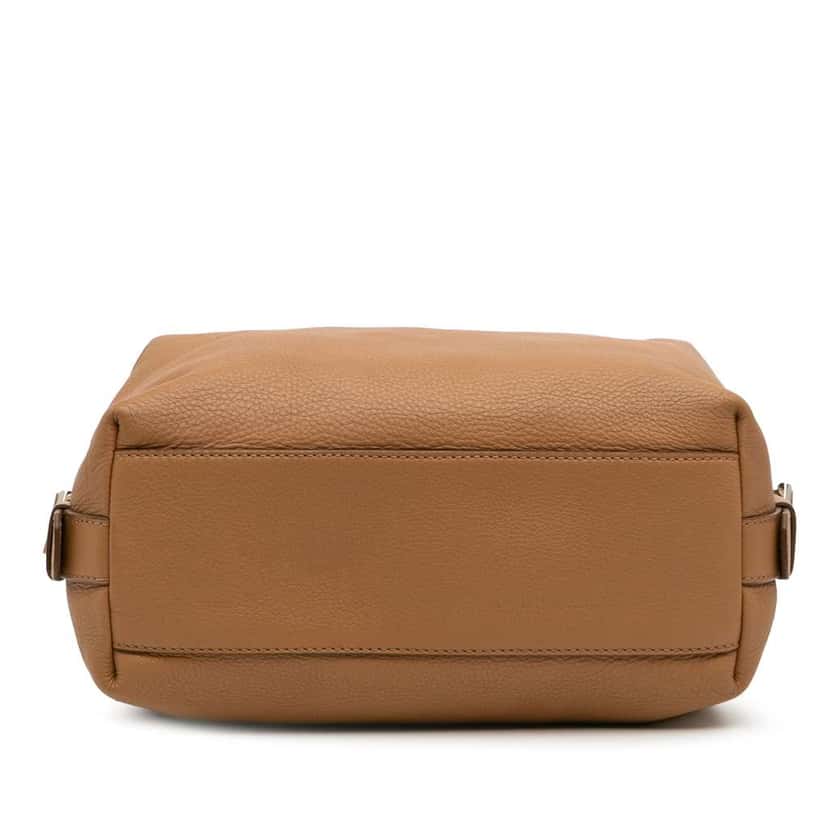 Givenchy Small Leather Nightingale Satchel Brown Leather Good condition - Inside View