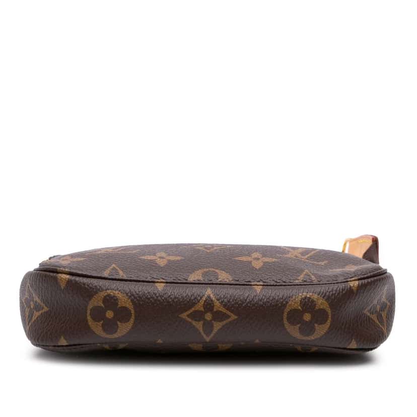 Louis Vuitton Monogram Mini Pochette Accessoires Brown Good condition - Inside View