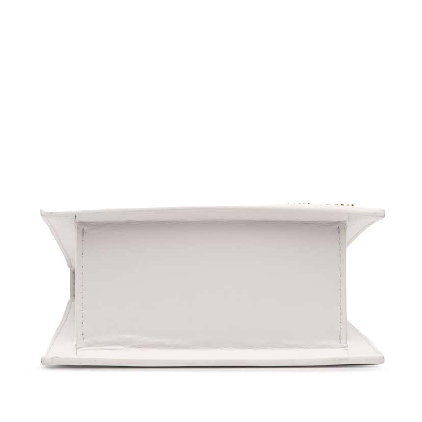 Jacquemus Leather Le Chiquito Moyen White Leather Good condition - Inside View