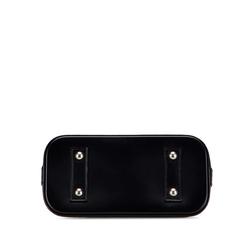 Louis Vuitton Epi Alma BB Black Leather Good condition - Inside View
