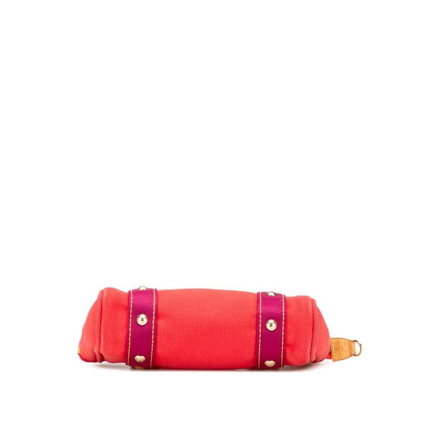 Louis Vuitton Antigua Cabas PM Red Canvas Good condition - Inside View