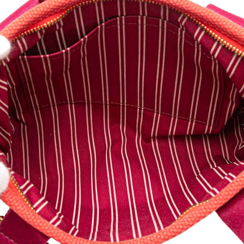 Louis Vuitton Antigua Cabas PM Red Canvas Good condition - Model View