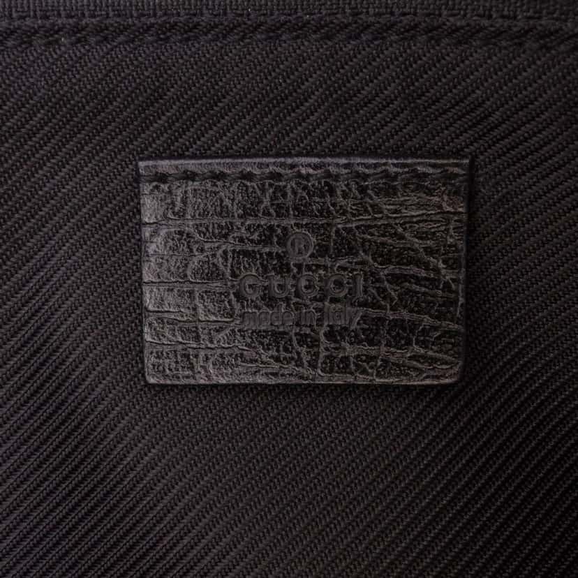 Gucci GG Canvas Boat Black Canvas Good condition - Box View