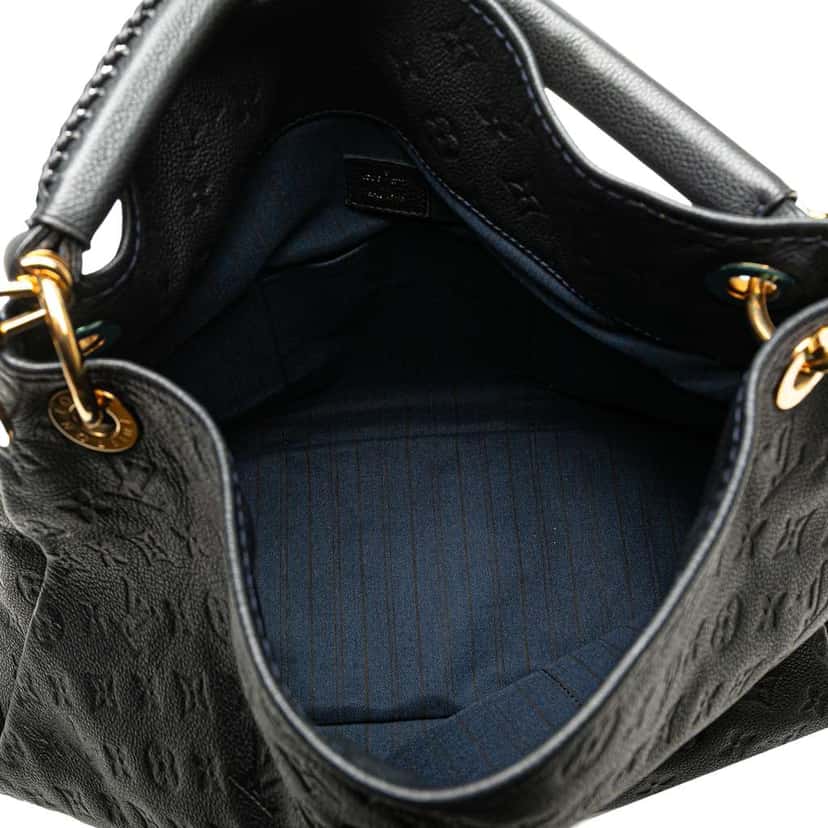 Louis Vuitton Monogram Empreinte Artsy MM Blue Leather Good condition - Model View