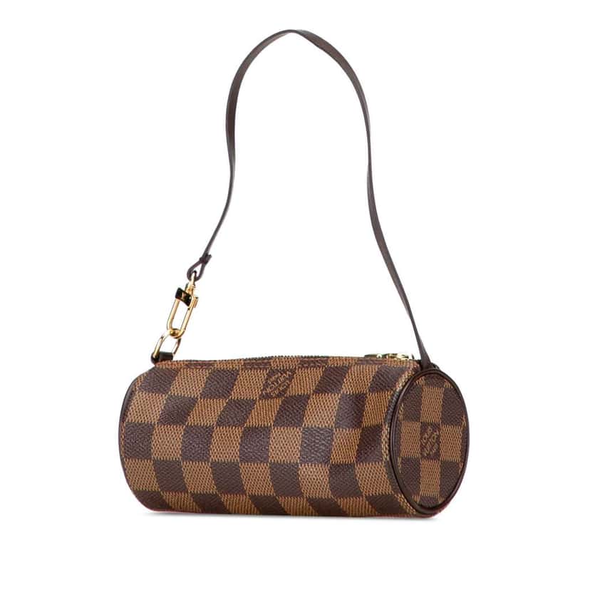 Louis Vuitton Damier Ebene Papillon Pochette Brown Good condition - Back View