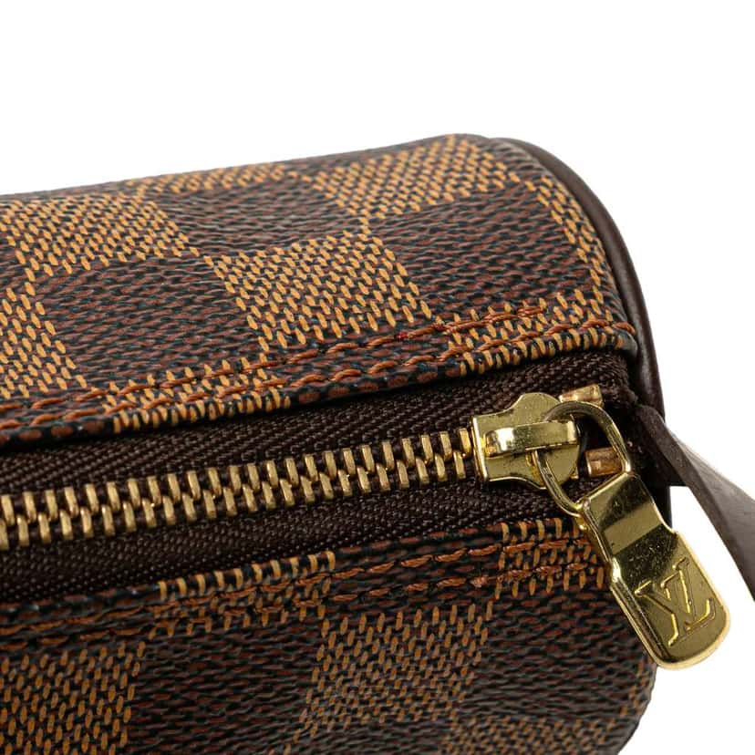 Louis Vuitton Damier Ebene Papillon Pochette Brown Good condition - Box View