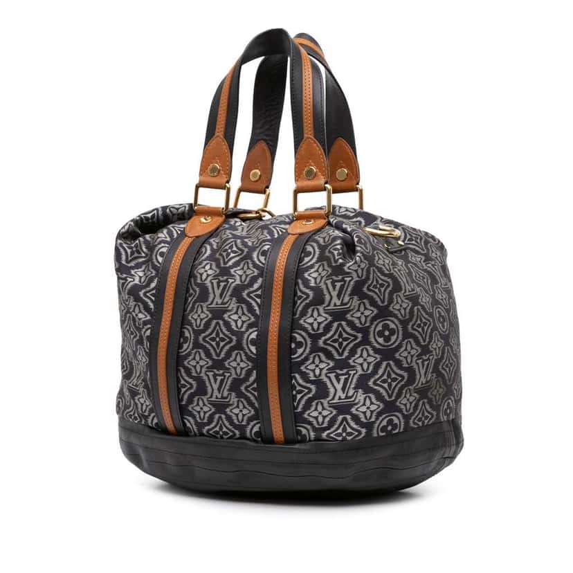 Louis Vuitton Limited Edition Monogram Jacquard Aviator Blue Jacquard Good condition - Back View