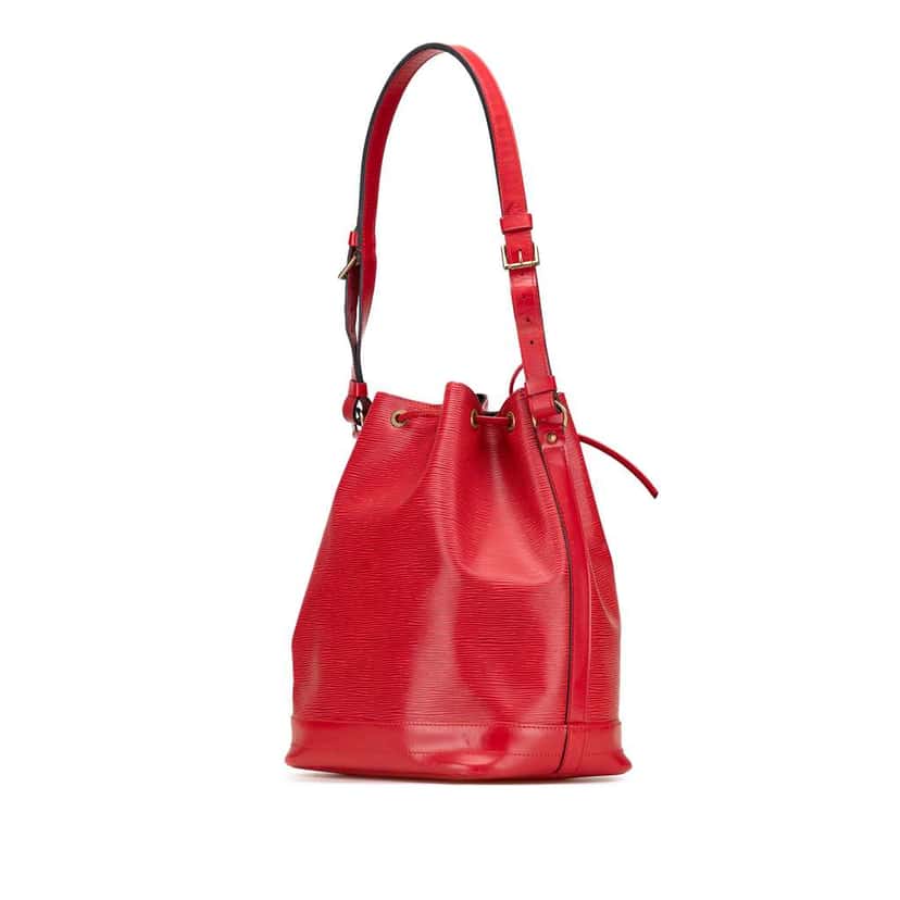 Louis Vuitton Epi Noe GM Red Leather Fair condition - Back View