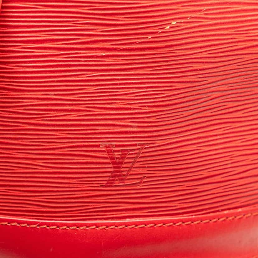 Louis Vuitton Epi Noe GM Red Leather Fair condition - Box View
