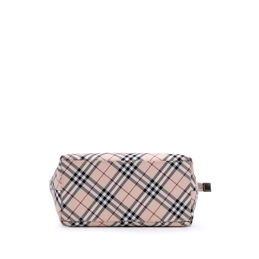 Burberry Nova Check Canvas Handbag Brown Canvas Good condition - Inside View