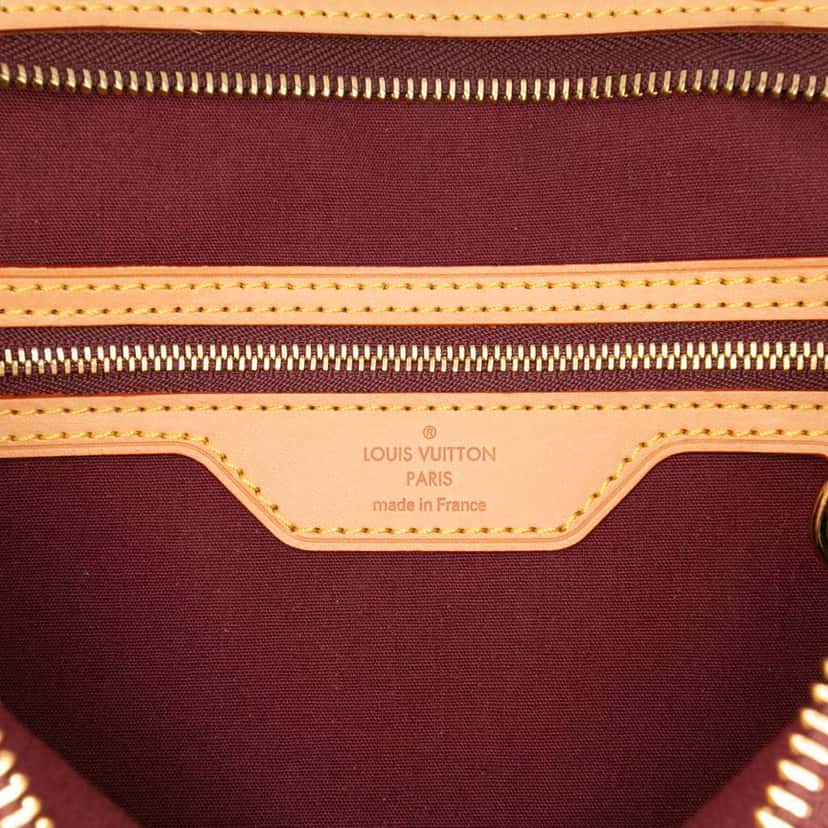 Louis Vuitton Monogram Vernis Brea MM Red Leather Good condition - Box View