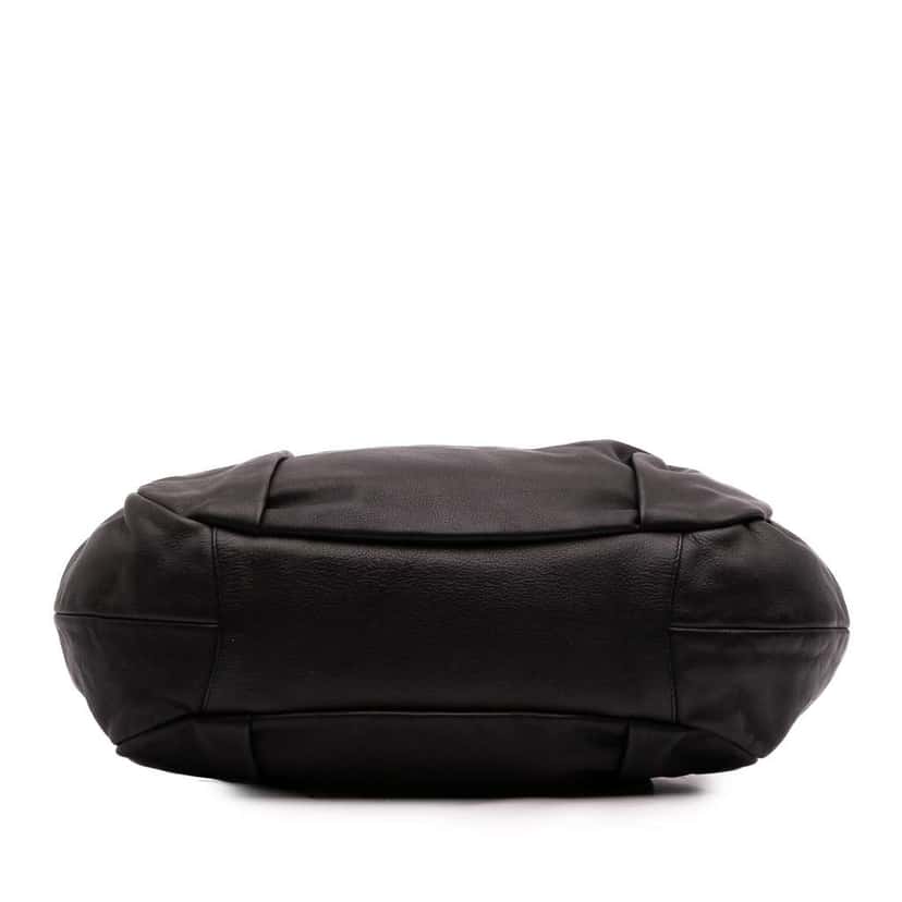 Prada Soft Calf Satchel Black Leather Good condition - Inside View