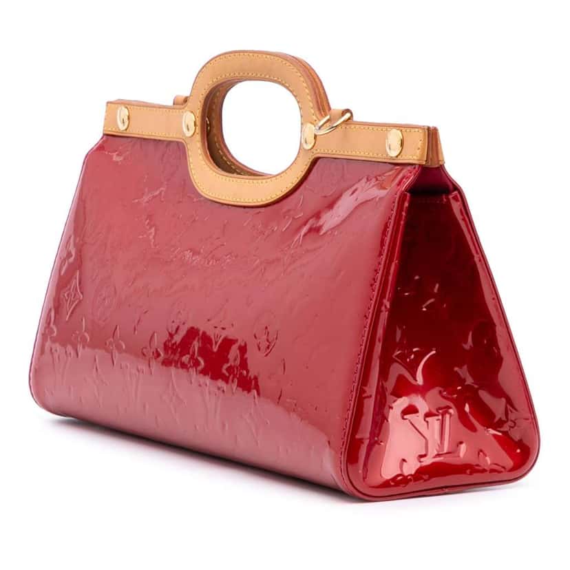 Louis Vuitton Monogram Vernis Roxbury Drive Red Leather Good condition - Back View