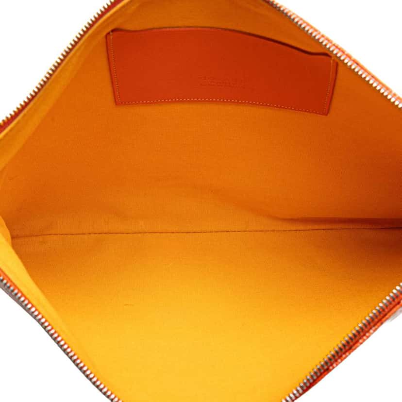 Goyard Goyardine Senat MM Orange Canvas Good condition - Model View