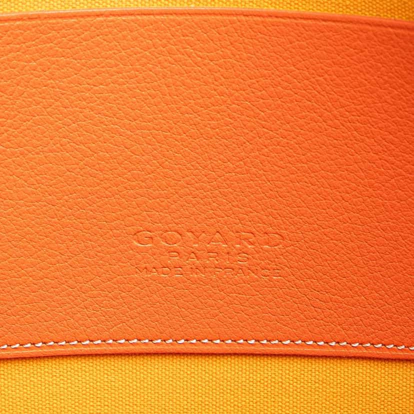 Goyard Goyardine Senat MM Orange Canvas Good condition - Box View