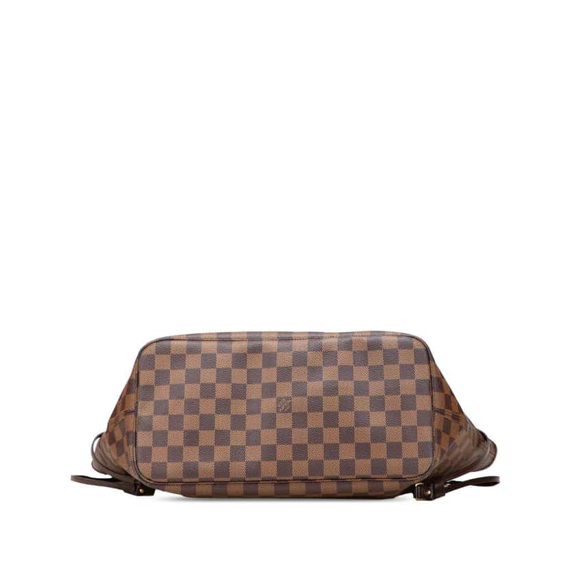 Louis Vuitton Damier Ebene Neverfull MM Brown Canvas Good condition - Inside View