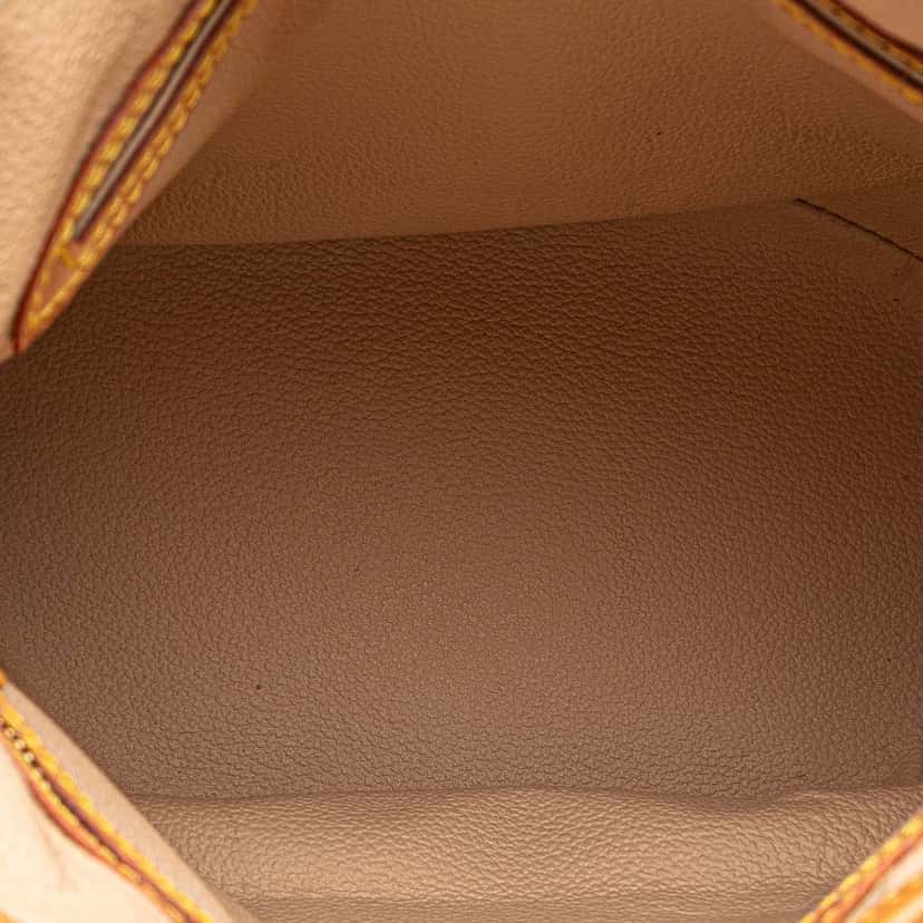 Louis Vuitton Monogram Petit Bucket Brown Fair condition - Model View