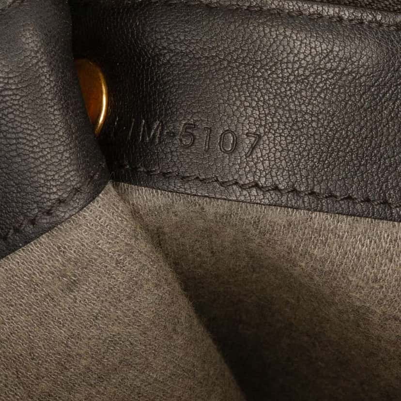Celine Small Lambskin Trio Crossbody Black Leather Good condition - Box View