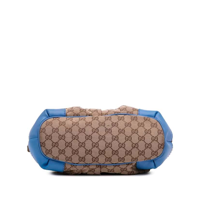 Gucci GG Canvas Sukey Satchel Brown Canvas Good condition - Inside View