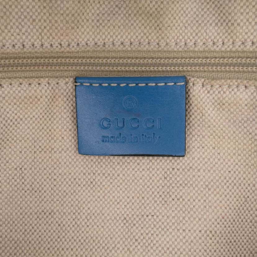 Gucci GG Canvas Sukey Satchel Brown Canvas Good condition - Box View