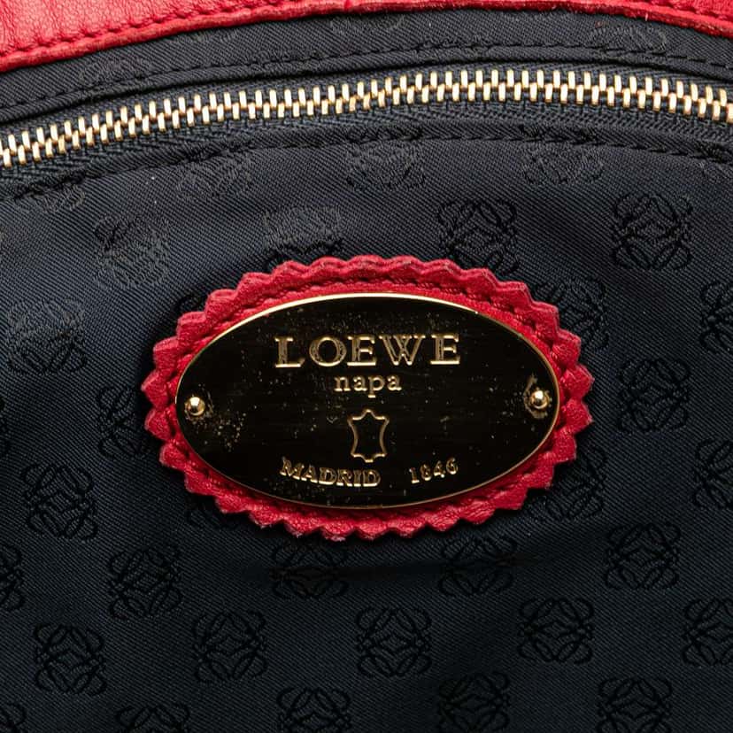 Loewe Nappa Aire Red Leather Good condition - Box View