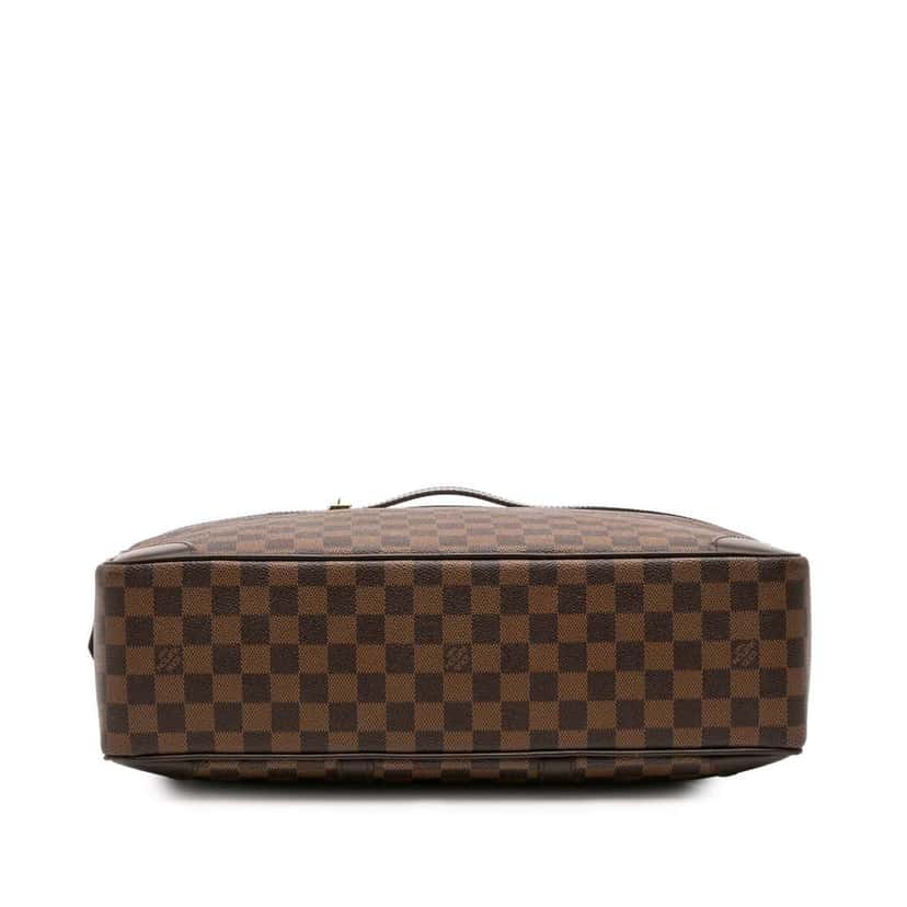 Louis Vuitton Damier Ebene Porte Documents Voyage GM Brown Good condition - Inside View